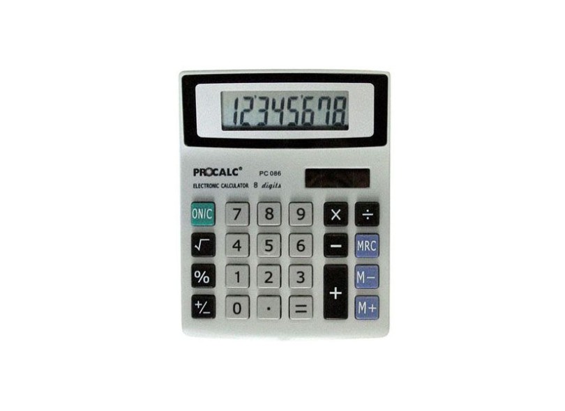 Calculadora de Mesa Procalc PC086