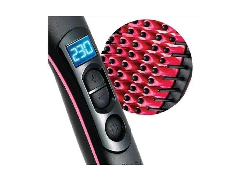 Escova Secadora Modeladora Alisador Profissional Elétrica Cabelo Secag