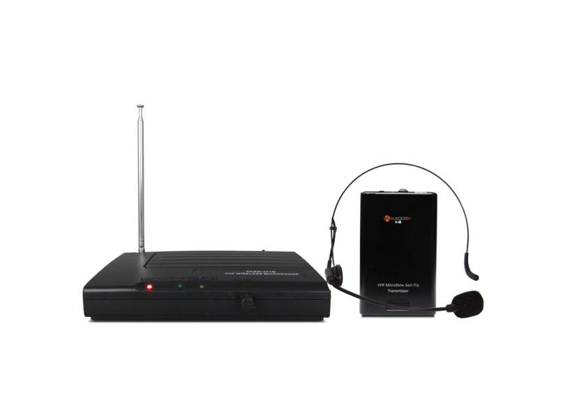 Microfone Kadosh Kdsw-231h Headset Sem Fio Vhf