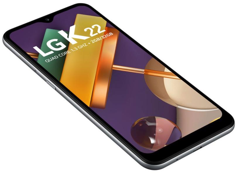 Smartphone LG K22 LMK200BMW 32GB Câmera Dupla Android 10