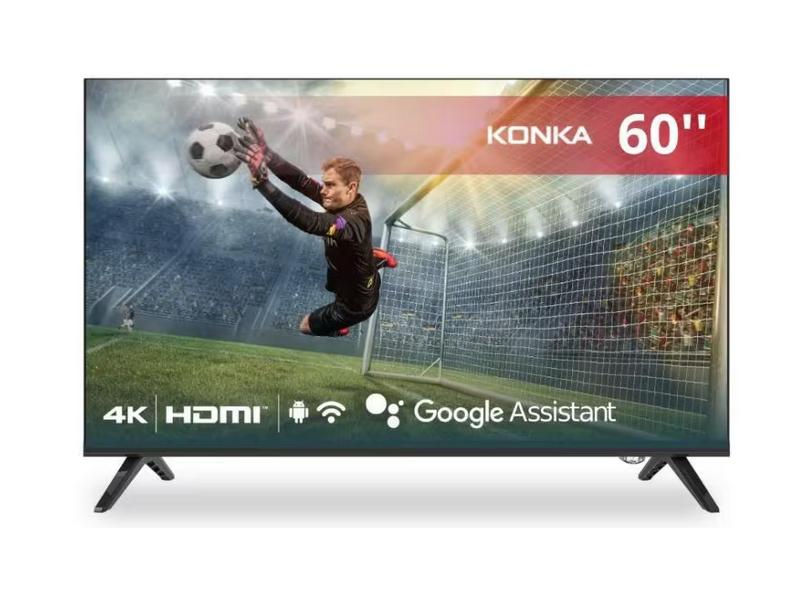 Smart TV TV LED 60" Konka 4K HDR UDG60QR680LN 3 HDMI