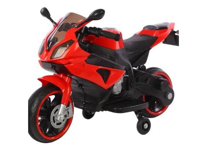 Mini Moto Moto Elétrica Infantil 6V Bw127 Vermelho