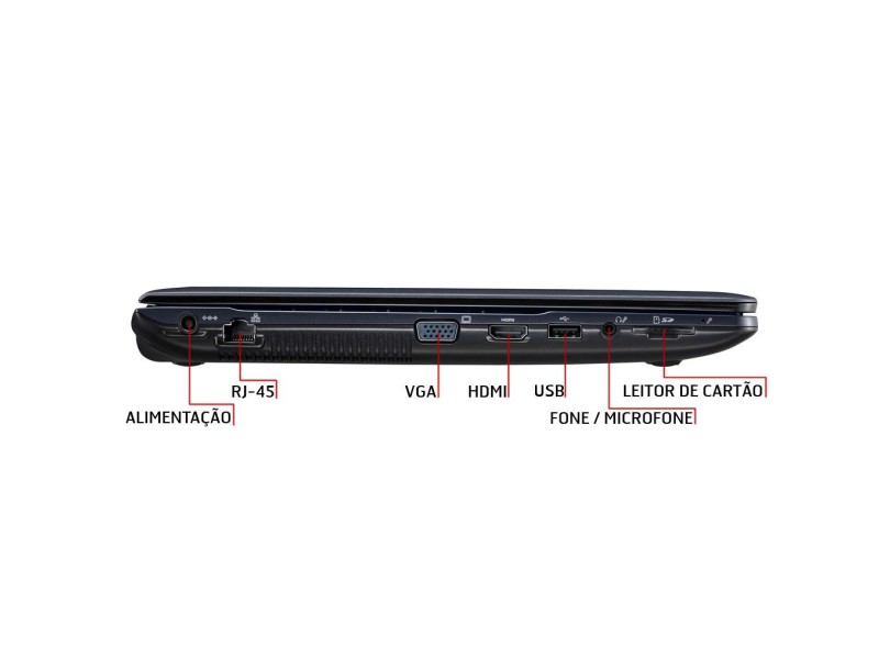 Notebook Samsung ATIV Book 2 Intel Core i3 4005U 4 GB de RAM HD 1 TB LED 15.6 " Windows 8.1 270E5J-KD1