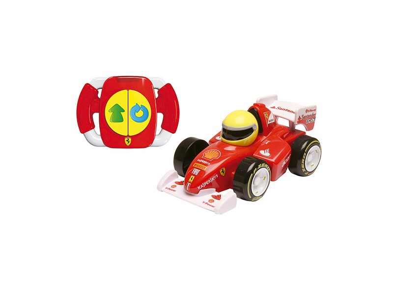 Carrinho de Controle Remoto DTC Ferrari Play & Go - F2012