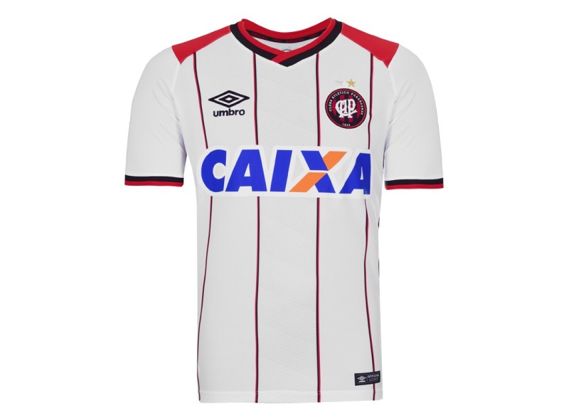 Camisa Torcedor Atlético Paranaense II 2016 com Número Umbro