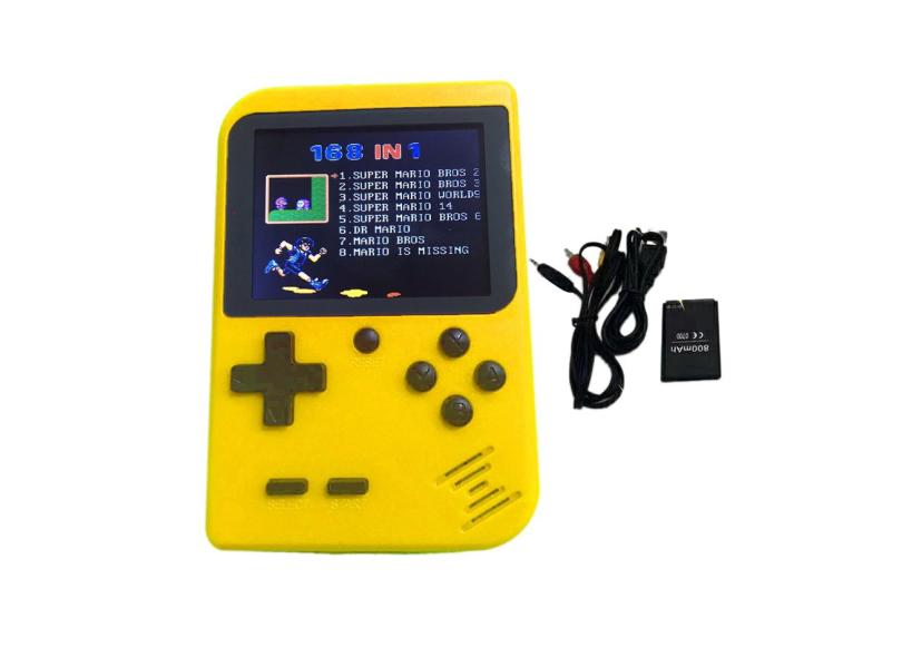 Mini Video Game Console 8 Bit Retro bolso Handheld Built in 168