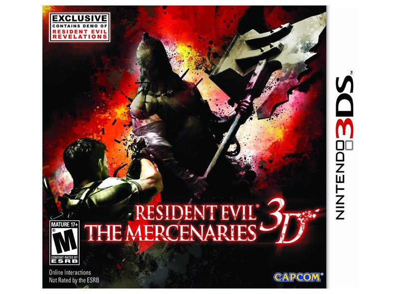 Jogo Resident Evil The Mercenaries 3D Capcom N3DS