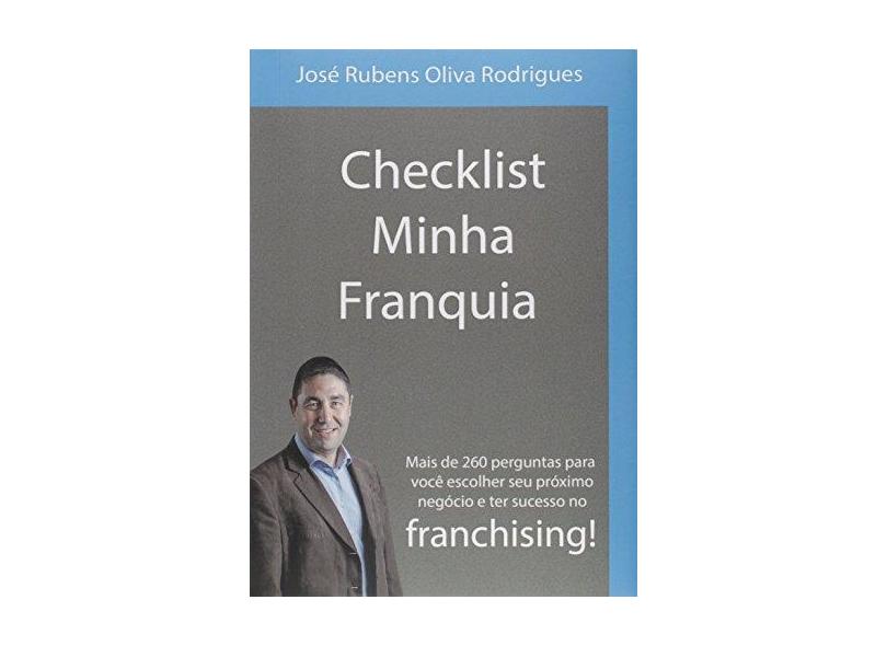 Checklist Minha Franquia - José Rubens Oliva Rodrigues - 9788592126308
