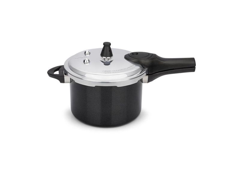 Panela De Pressão Pressure Com Indução 4,2l Brinox Preto Fosco