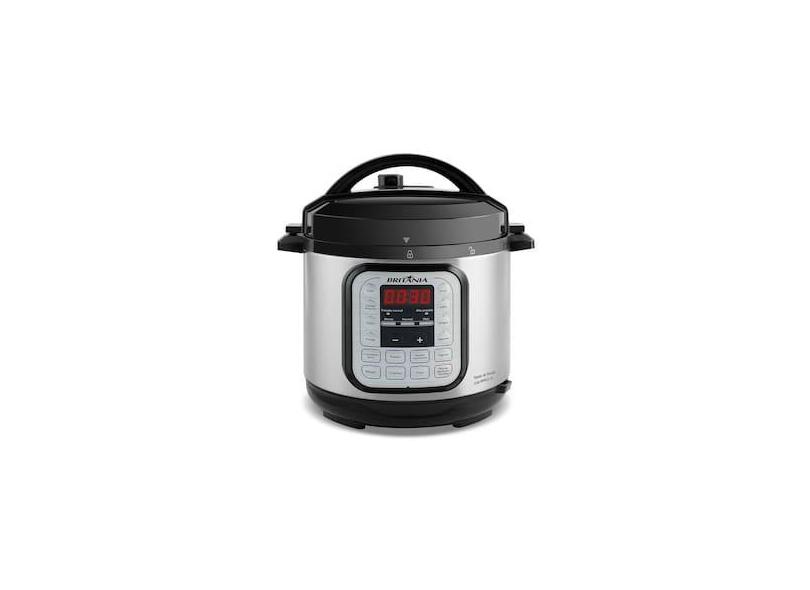 Panela Elétrica de Pressão Britânia BPP02G com Revestimento Gold 5L – Preta/Inox