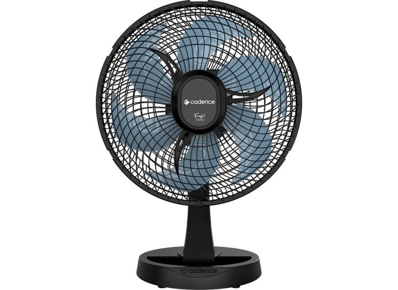 Ventilador de Mesa VTR 6 pás 30cm 220V Preto Cadence