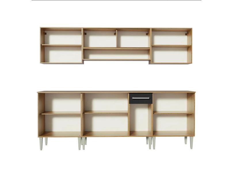 Cozinha Completa 1 Gaveta 13 Portas Emilly Madesa