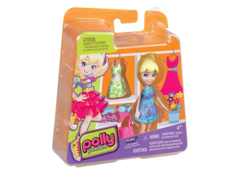 Boneca Polly Vestido Mattel