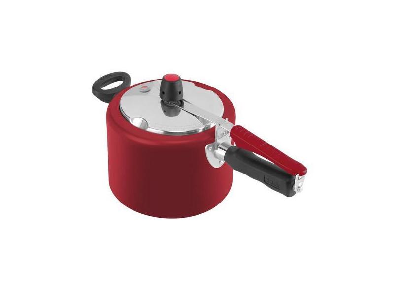 Panela De Pressão Clock Original Vermelha 4,5L