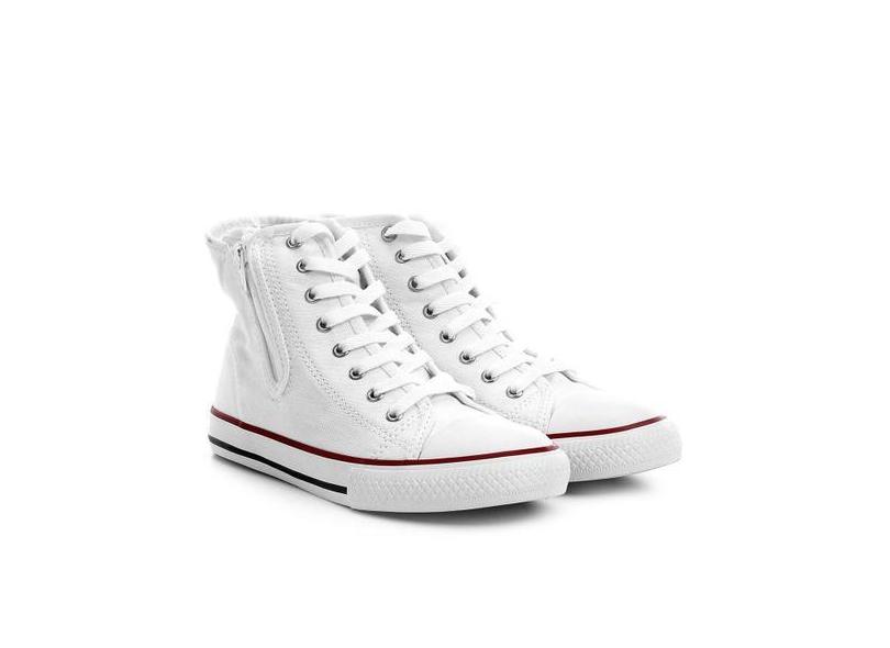 Tênis Infantil Cano Alto Diversão Zíper com o Melhor Preço é no Zoom