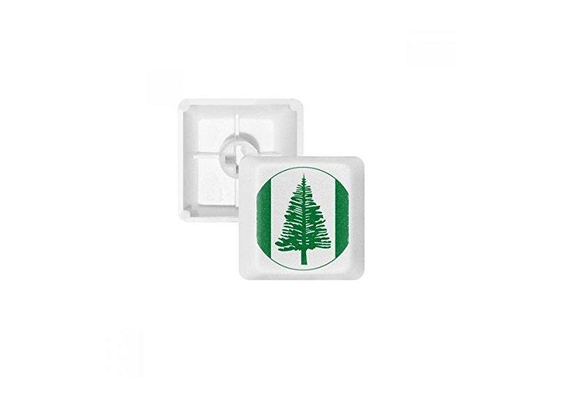 Norfolk Island National Kit de atualização para jogos com teclado mecânico PBT