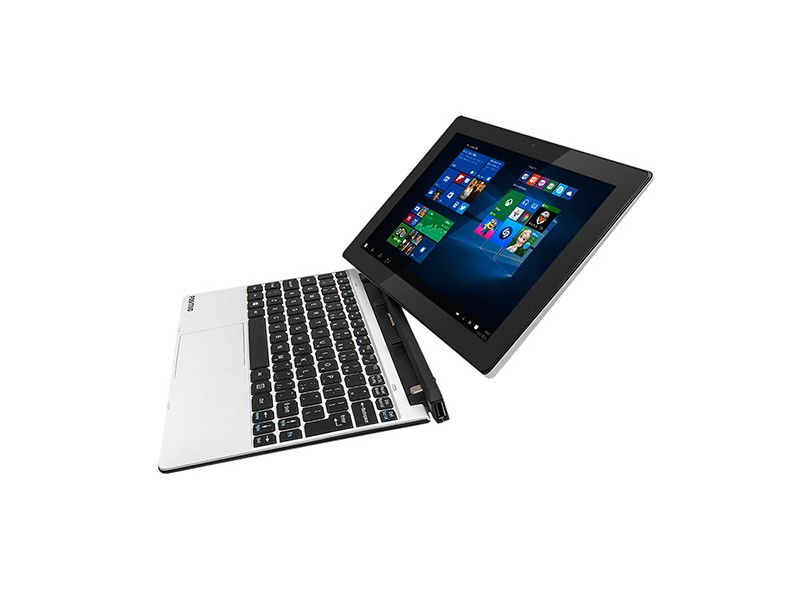 Notebook Conversível Positivo Duo Intel Atom Z3735F 2 GB de RAM HD 32 GB LED 10.1 " Touchscreen Windows 10 ZX3060