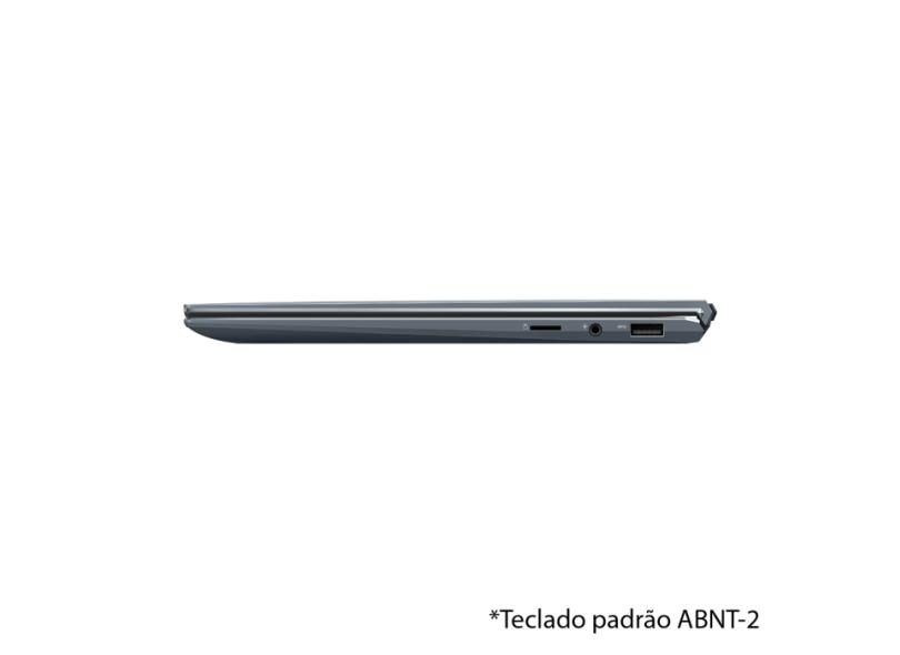Notebook Asus Zenbook 14 Intel Core i7 1165G7 11ª Geração 8 GB de RAM 512.0 GB 14 " Full Windows 10 UX435EA-A5072T