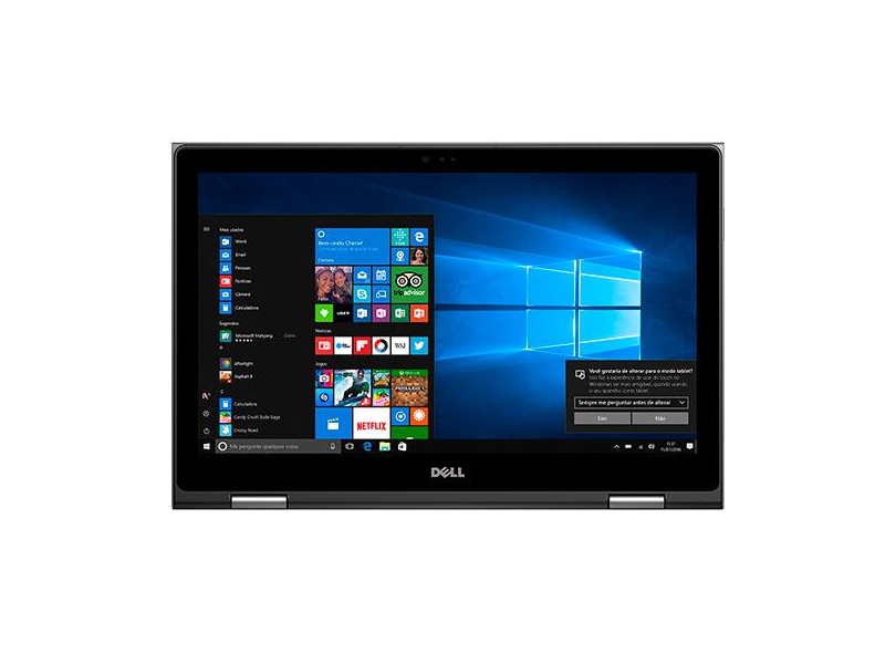 Notebook Conversível Dell Inspiron 5000 Intel Core i5 6200U 8 GB de RAM 1024 GB 15.6 " Touchscreen Windows 10 Home I15-5568-A10