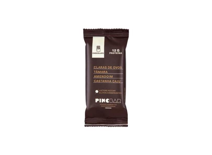 Barra de Proteína Chocolate Sem Açúcar Pincbar 50g