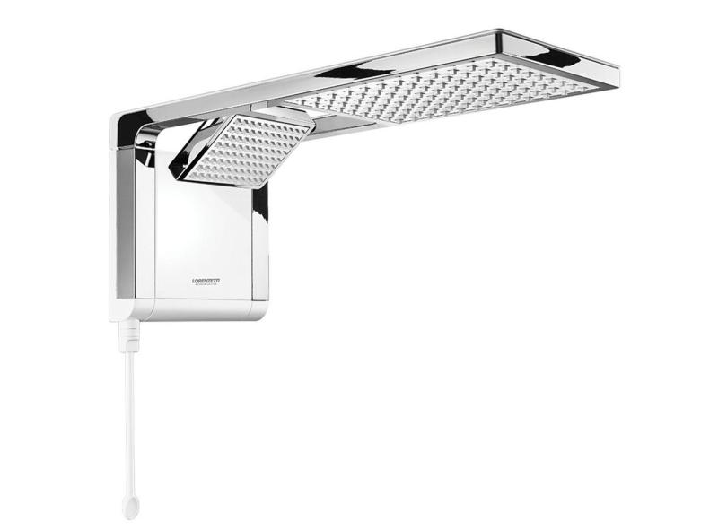 Chuveiro Acqua Duo Branco 127V 5500W Cromado - 7510103 - lorenzetti