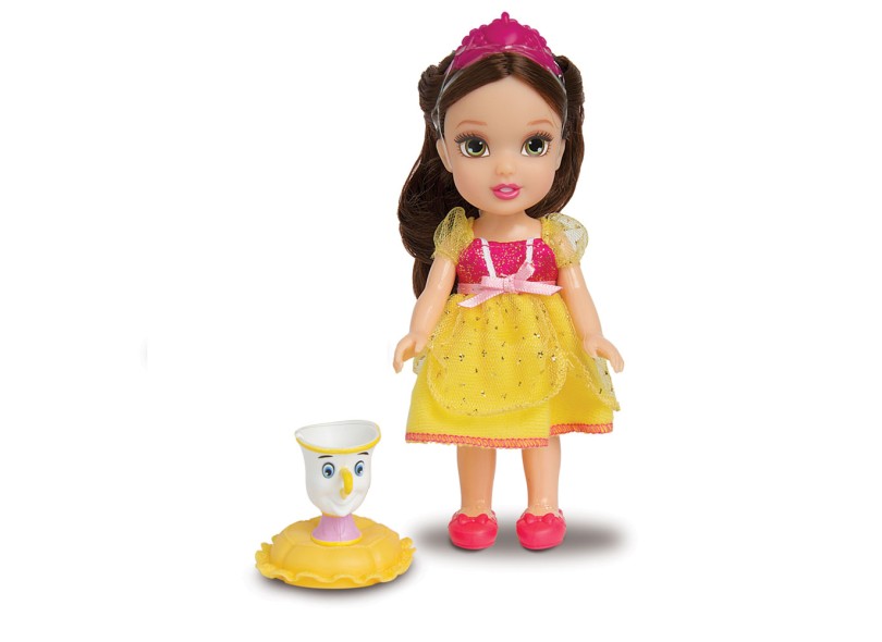 Boneca Princesas Disney Minha Pequena Princesa com PET Bela Mimo