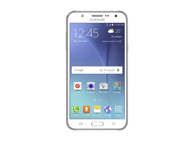 Smartphone Samsung Galaxy J7 J700MDS 13,0 MP 2 Chips 16GB Android 5.1 (Lollipop) 3G 4G Wi-Fi
