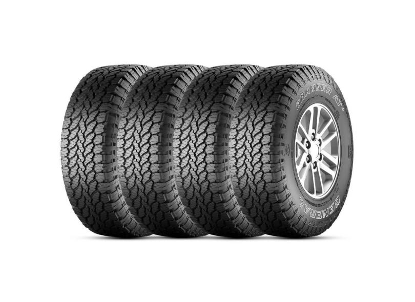 Kit 4 Pneu Continental 275/45r20 110v Xi Fr Grabber At3