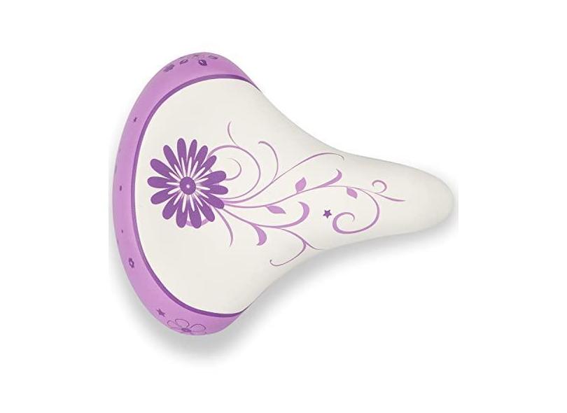 AVASTA Assento de bicicleta infantil selim de bicicleta para meninas e meninos, à prova d'água, ampla e macia, com absorção de choque, acessórios de bicicleta infantil adequado para bicicleta de