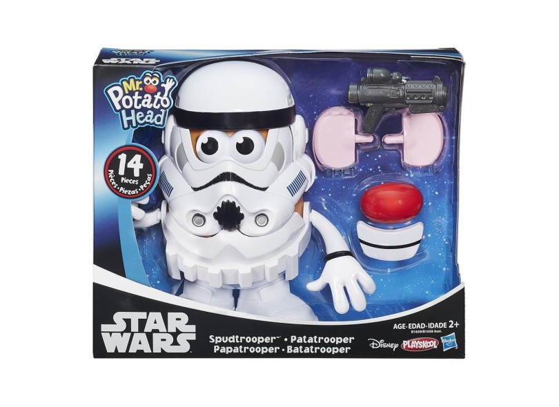 Boneco Sr. Cabeça de Batata Star Wars Luke Frywalker Spudtrooper B1658 - Hasbro