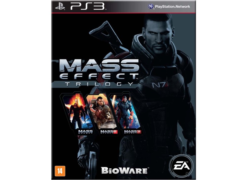 Jogo Mass Effect: Trilogy PlayStation 3 EA