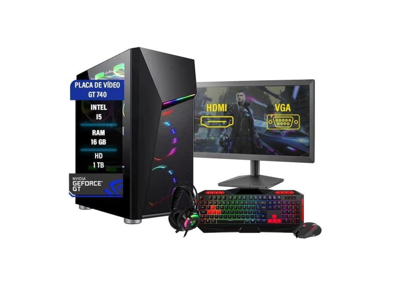 Pc Gamer Chrono Completo I5 3 Geração Memória 16Gb Hd 1Tb