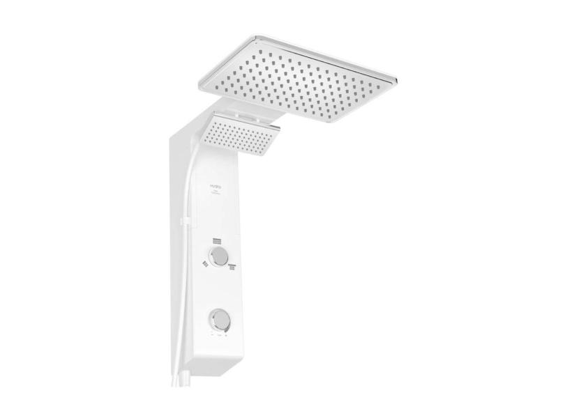 Chuveiro Eletrônico Hydra Falls Branco/Cromado 220V 7700W