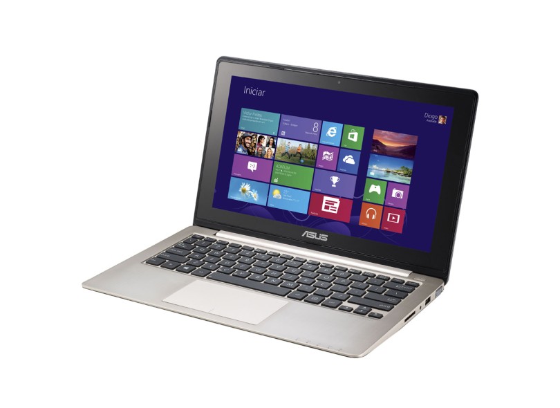 Notebook Asus VivoBook Intel Core i3 2365M 2ª Geração 4 GB de RAM HD 500 GB LED 11,6" Touchscreen Windows 8 S200E-CT253H