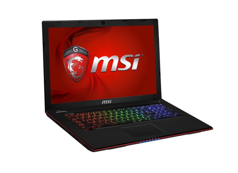 Notebook MSI Gamer Intel Core i7-4710HQ 8 GB de RAM HD 1 TB SSD 128 GB LED 17.3 " GeForce GTX 860M Windows 8.1 GE70 2PE Apache Pro