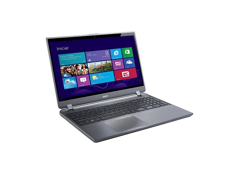 Ultrabook Acer Aspire Intel Core i5 3317U 3ª Geração 6 GB 500 GB LED 14" Intel HD Graphics Windows 8