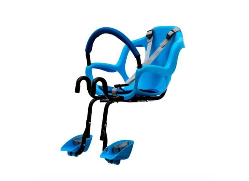 Cadeira Bicicleta Dianteira Frontal Bike Freebike Azul
