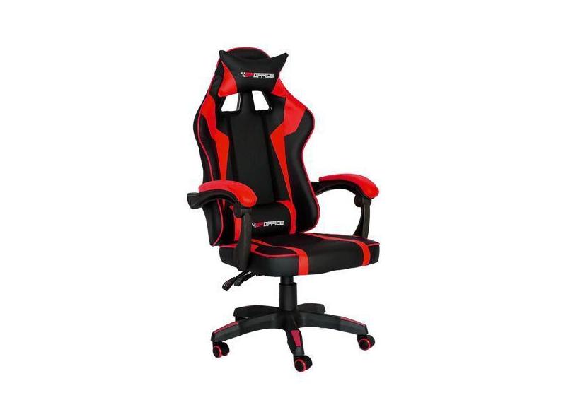 Cadeira Gamer Executiva Escritório Playerxtreme Pu Sintético Vermelho