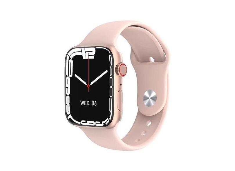 Relógio Smartwatch W28 Pro Série 8 Rosa Feminino NFC - SVD Store
