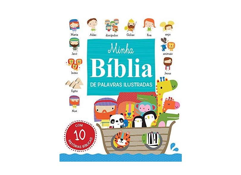 Minha Bíblia de Palavras Ilustradas - Editora Ciranda Cultural; - 9788538055945
