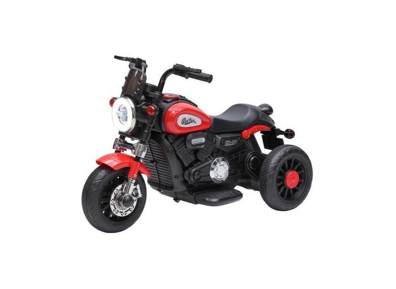 Mini Moto Elétrica Infantil Halei Bateria 6v Som Motor Luz de Led - Zi