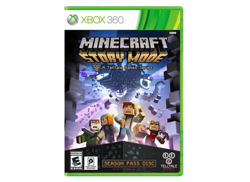 Jogo Minecraft: Story Mode Xbox 360 Telltale