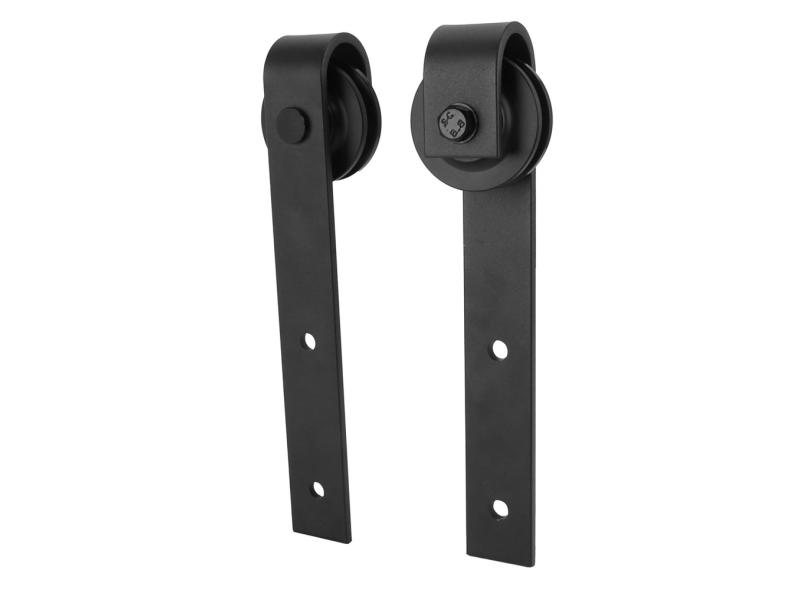 Roldana deslizante da porta do celeiro Hardware Suporte de rack Roda ...