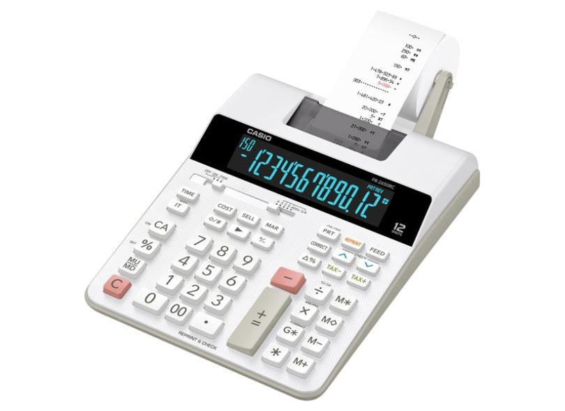 Calculadora De Mesa com Bobina Casio FR-2650RC