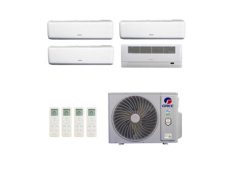 Ar-Condicionado Multi Split Inverter R-32 Gree 36.000 (3x Evap HW 12.0