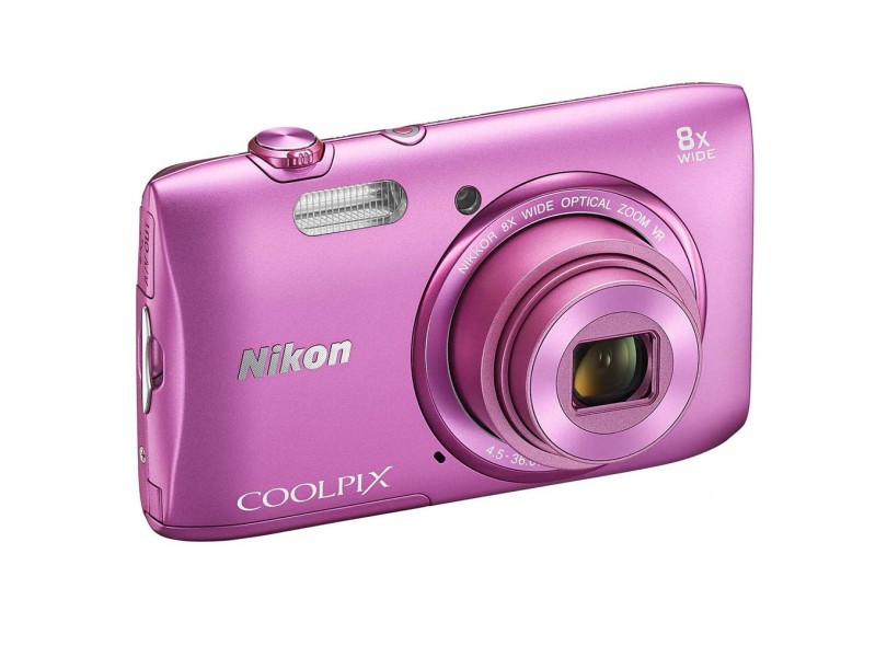 Câmera Digital Nikon Coolpix 20,1 MP HD S3600
