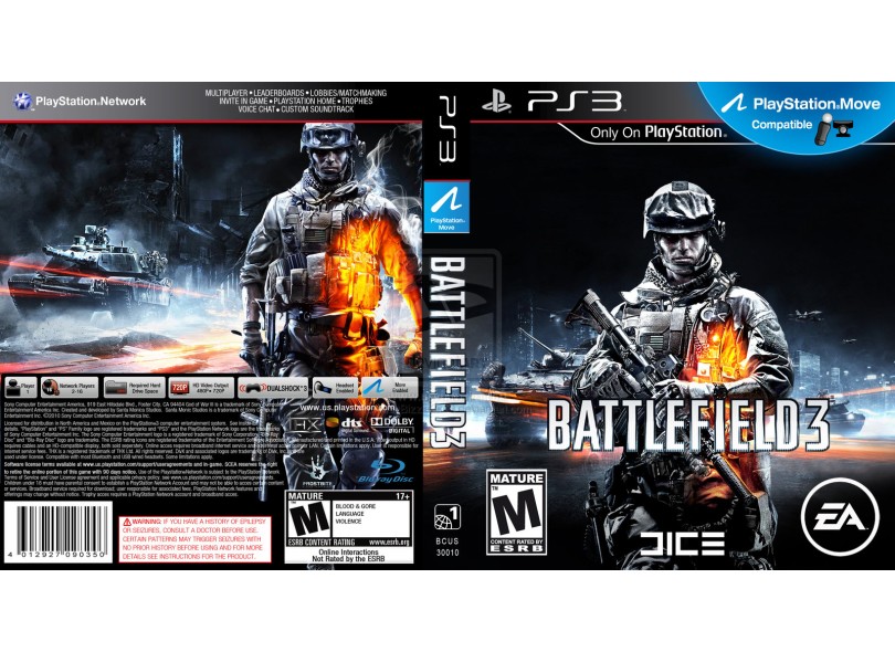 Jogo Battlefield 3 PS3