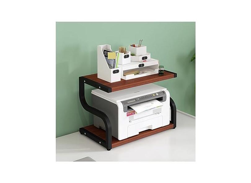 Suporte para Impressora Mesa de Impressora Suporte De Impressora Pequena De 2 Camadas, Organizador De Mesa Para Máquina De Fax, Scanner, Arquivos, Mesa De Impressora Gabinete de Impressora (Color : C