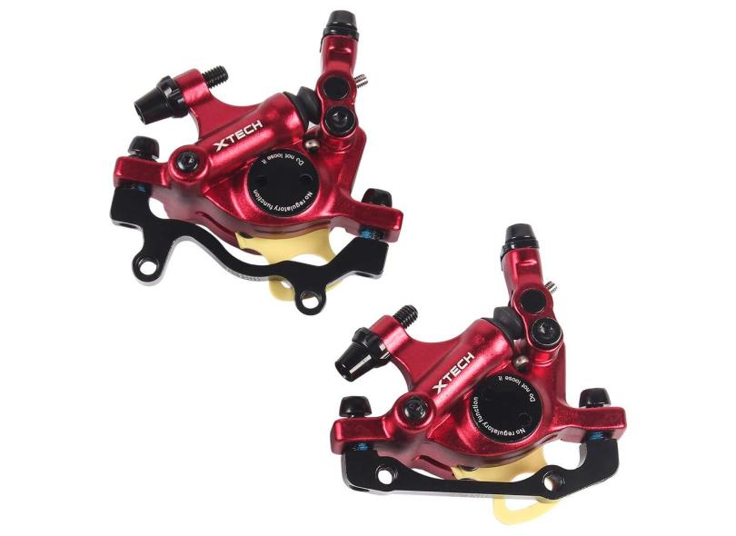 Hosioe Bicicleta Freio A Disco Hidráulico Dianteiro Pinças Traseiras Ciclismo MTB Bicicleta Dobrável Acessório de Bicicleta Freio Hidráulico