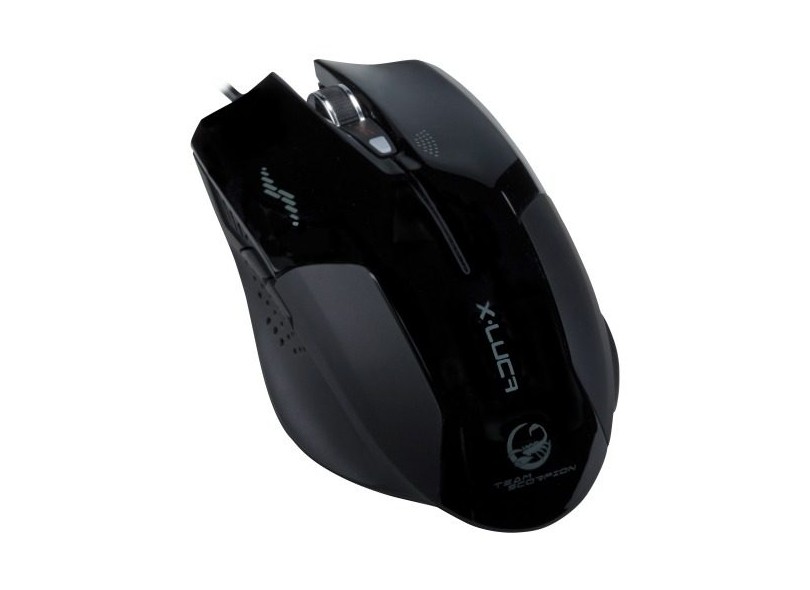 Mouse Óptico Gamer X-Luca II - Team Scorpion